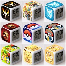 Pokemon anime colorful alarm clock