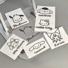 Melody kitty Cinnamoroll Kuromi Pochacco metal stickers mobile phone sticker