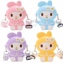 My Melody Cute Little Flower silicone satchel shoulder bag