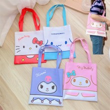 Melody kitty Cinnamoroll Kuromi anime shopping bag handbag