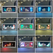 Genshin Impact game 3D LED light box RGB remote co...
