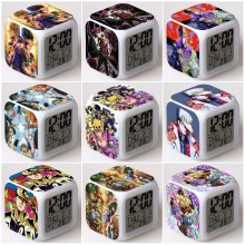 JoJo's Bizarre Adventure anime colorful alarm cloc...