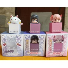 Puella Magi Madoka Magica Kaname Madoka Akemi Homura QB figure