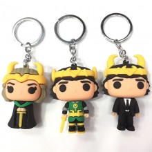 Loki figure doll key chins