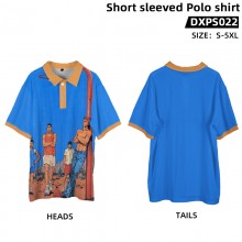 Slam Dunk anime short sleeved polo t-shirt t shirts