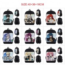 Honkai Star Rail game nylon backpack bag