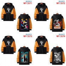 Bleach anime cotton long sleeve hoodies cloth