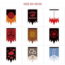 Naruto anime flags 30*50CM