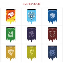 Fairy Tail anime flags 30*50CM