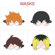 Haikyuu anime cosplay felt masks