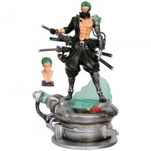 One Piece Cyberpunk Roronoa Zoro anime figure(can ...