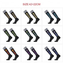 JoJo's Bizarre Adventure anime long knit socks