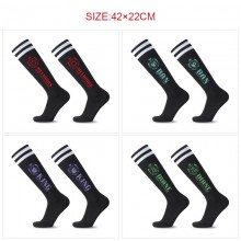 The Seven Deadly Sins anime long knit socks