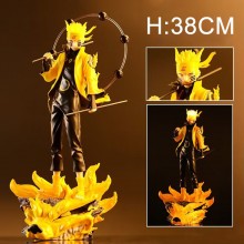 Naruto Uzumaki Naruto anime figure(can lightable)