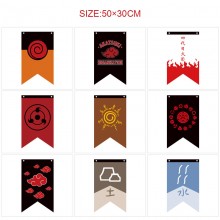 Naruto anime flags 50*30CM