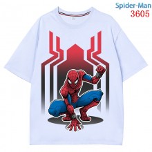 Spider Man 230g direct injection short sleeve cott...