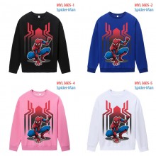 Spider Man long sleeve round neck thin cotton hoodies cloth