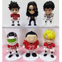 Eyeshield21 anime figures set(6pcs a set)(OPP bag)