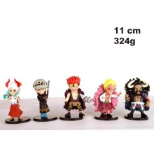 One Piece anime figures set(5pcs a set)(OPP bag)