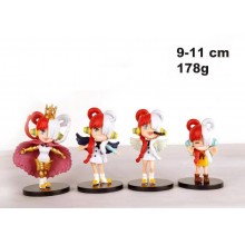 One Piece anime figures set(4pcs a set)(OPP bag)