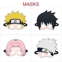 Naruto anime cosplay felt masks eye patch