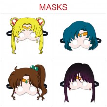 Sailor Moon anime cosplay felt masks eye patch