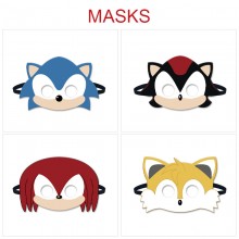 Sonic the Hedgehog cosplay felt masks eye patch