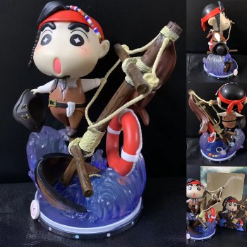 Crayon Shin-chan cos pirate anime figure