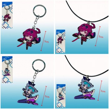 Honkai Star Rail game key chain/necklace