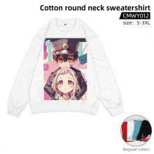 Toilet-bound Hanako-kun anime cotton round neck sw...