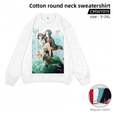 Hoozuki no Reitetsu anime cotton round neck sweate...