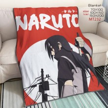 Naruto anime flano flannel blanket quilt