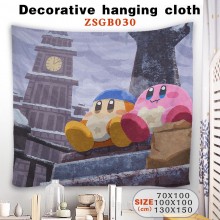 Kirby anime decorative hanging cloth tablecloth