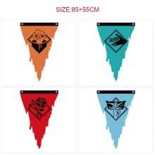 Jujutsu Kaisen anime triangle pennant flags 85CM