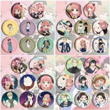 SPY x FAMILY anime brooch pins set(8pcs a set)58MM