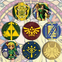 The Legend of Zelda game brooch pins set(8pcs a se...