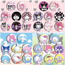 Melody kitty Cinnamoroll Kuromi Pochacco brooch pi...