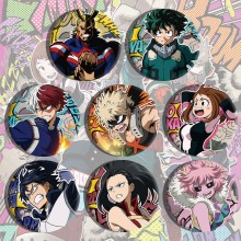 My Hero Academia anime brooch pins set(8pcs a set)...