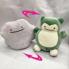 12inches Pokemon Snorlax Ditto anime two-sided plu...