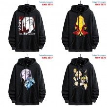 Tokyo Revengers anime American Retro Make Old Washable Cotton Hoodies