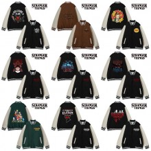 Stranger Things baseball block jackets uniform coa...