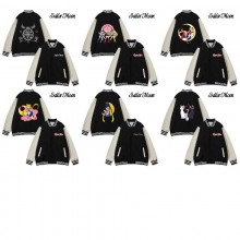 Sailor Moon anime baseball block jackets uniform c...