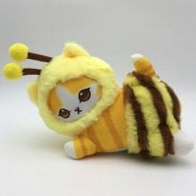 10inches Shark cat cos bee anime plush doll 26CM