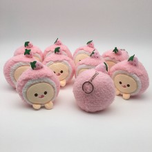 4inches Strawberry Cake anime plush dolls set(10pc...
