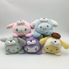 8inches Melody Cinnamoroll Kuromi Purin Plush doll...