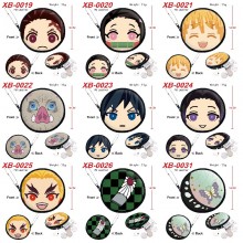 Demon Slayer anime pu zipper round wallet coin pur...