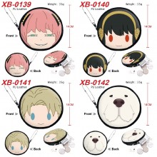 SPY x FAMILY anime pu zipper round wallet coin purse