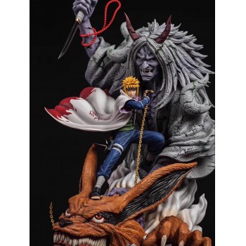 Naruto Namikaze Minato Sikifuujin Anime Figure