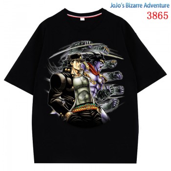 JoJo's Bizarre Adventure anime 230g direct injection short sleeve cotton t-shirt