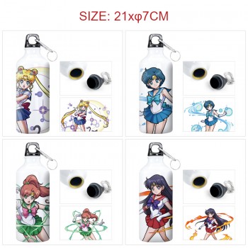 Sailor Moon anime aluminum alloy sports bottle kettle